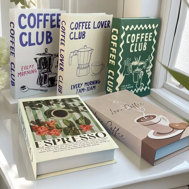 Decorative Fake Book Storage Box — Nordic Home Accent