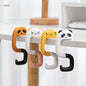Hang It, Hide It — No-Drill Desk Side Hanging Organizer with Bag Hook