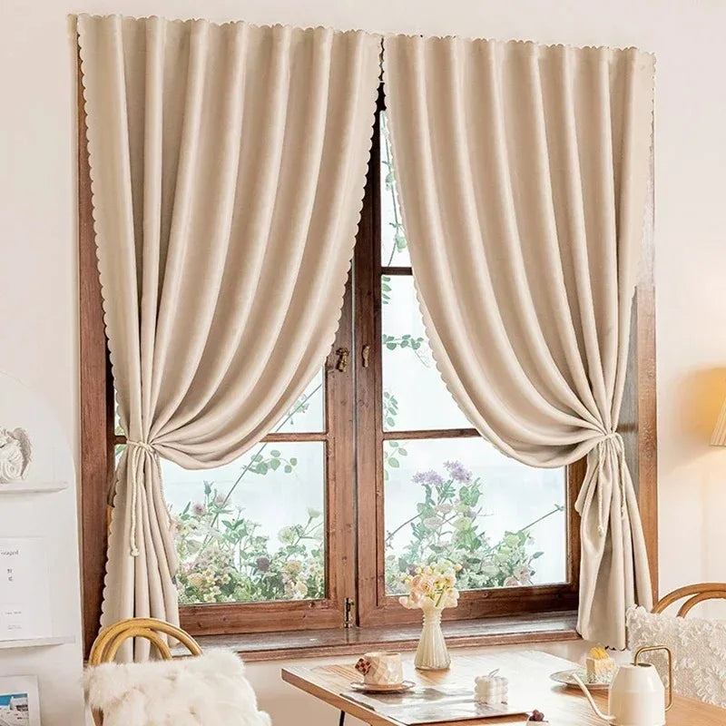 Self-Adhesive No-Drill Blackout Curtains