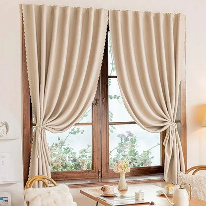 Self-Adhesive No-Drill Blackout Curtains