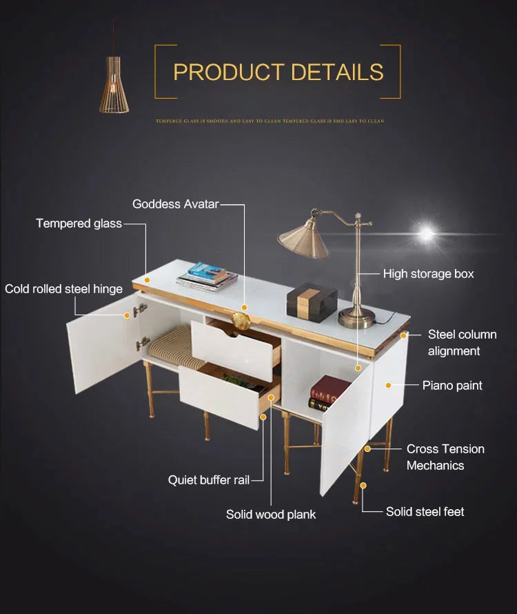 Dining Room Cabinet Sideboard Modern Simple Wooden Living Room Pantry Cabinet Storage Cabinet Side Table Jonine’s Corner