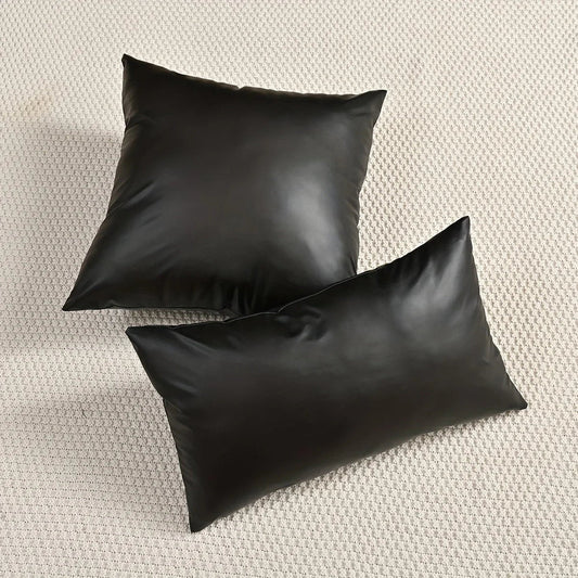 Waterproof PU Lumbar Cushion Cover — European Style