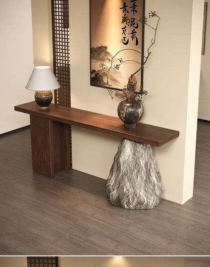 Luxury Minimalist Console Table — Custom Entryway & Living Room