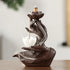 Purple Sand Backflow Incense Burner for Reflux Cone Incense Ceramic Bergamot Lotus OUD Incense Stick Holder Zen Home Decor