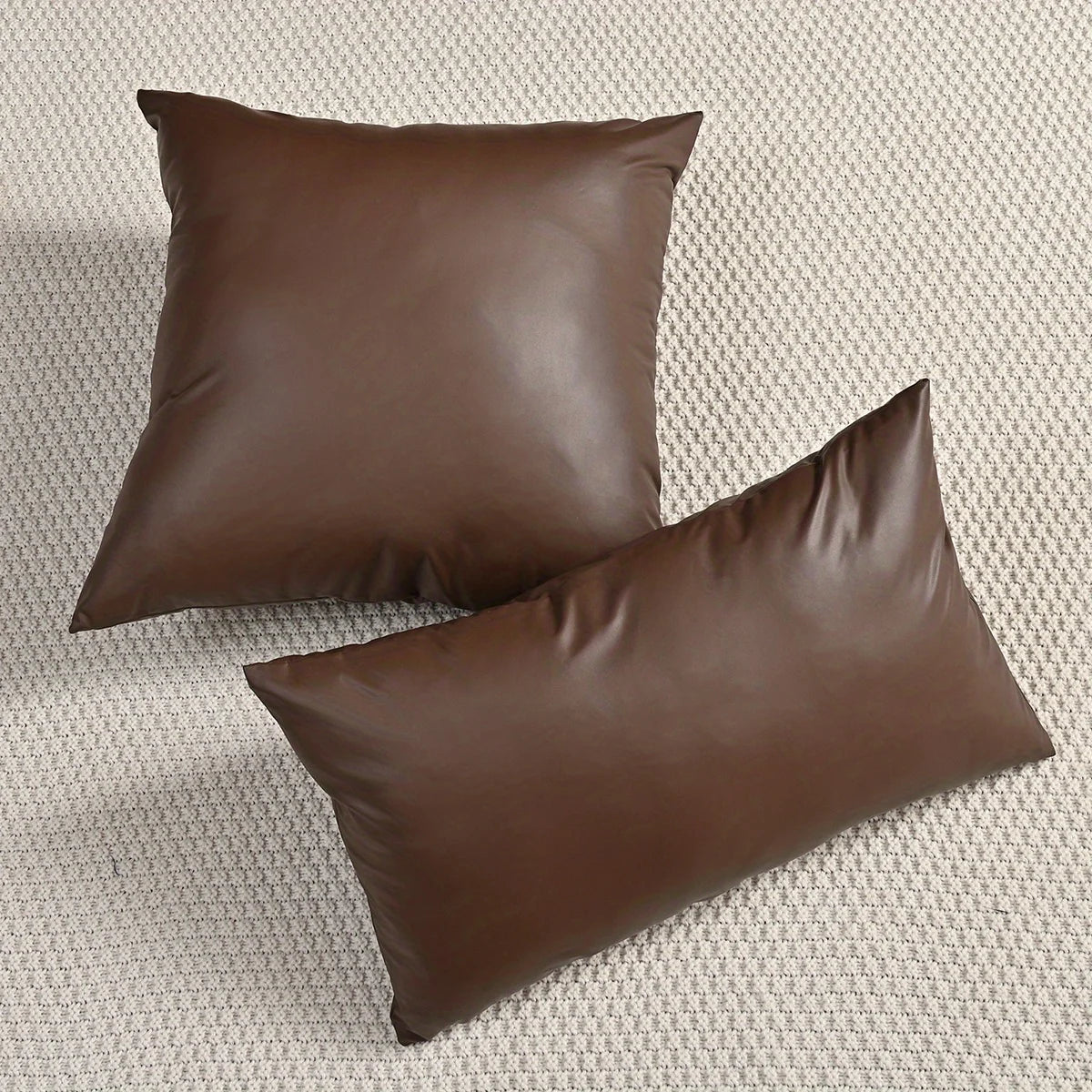 Waterproof PU Lumbar Cushion Cover — European Style