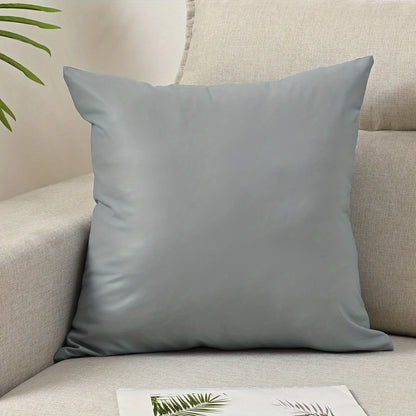 Waterproof PU Lumbar Cushion Cover — European Style