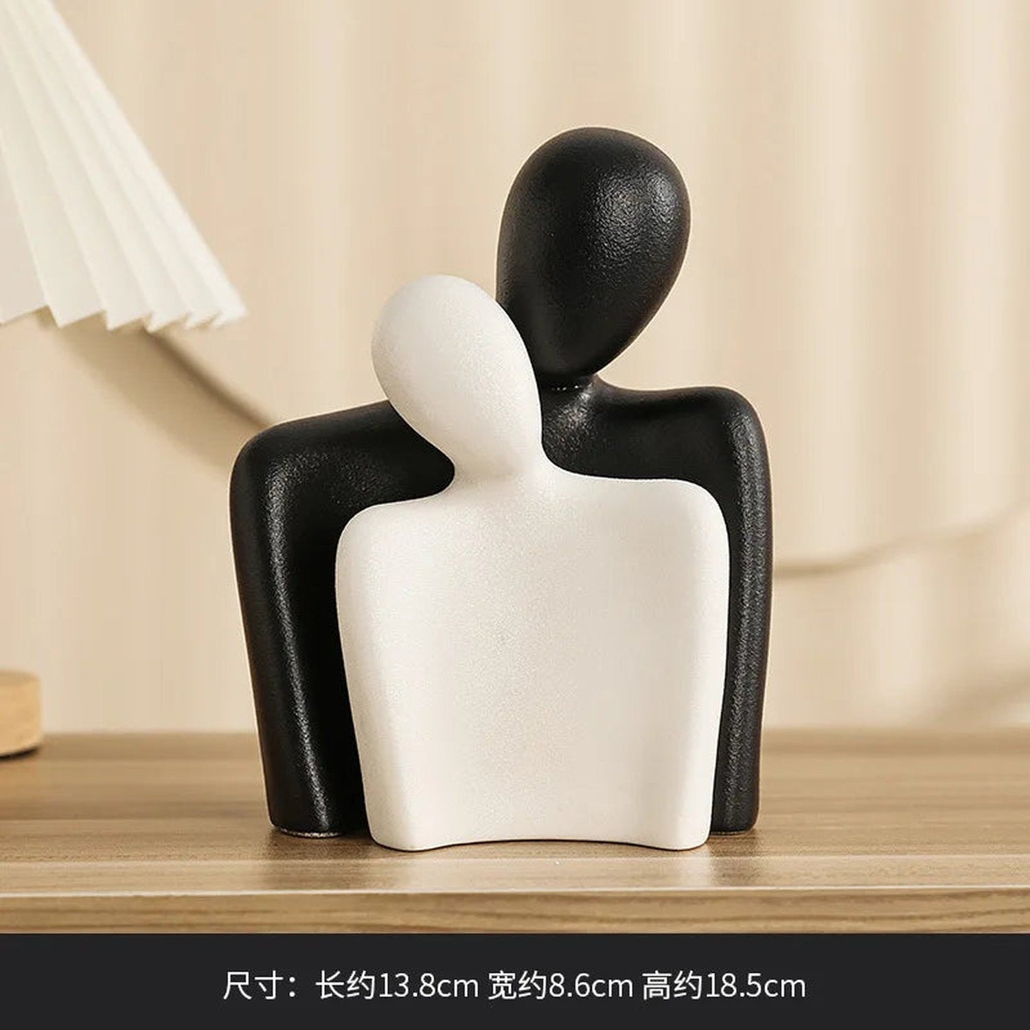 The Hug That Stays — Ceramic Love Sculpture for Home &amp; Gifting