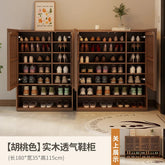 Entryway Wood Shoes Rack Vintage Luxury Space Saving Shoes Rack Storage Unit Meuble De Rangement Multifunction Furniture Jonine’s Corner
