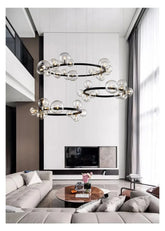 Modern Glass Bubbles Led Pendant Lights for Table Dining Room Kitchen Bar Chandeliers Lamps Home Decor Lusters Lighting Fixture Jonine&