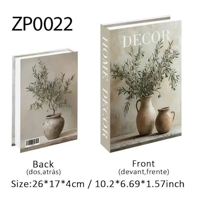 Decorative Book Box Set — Nordic Home Accent Jonine’s Corner