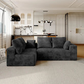 Sdorens Cloud Sectional - 104" L-Shape Chaise Plush Comfort