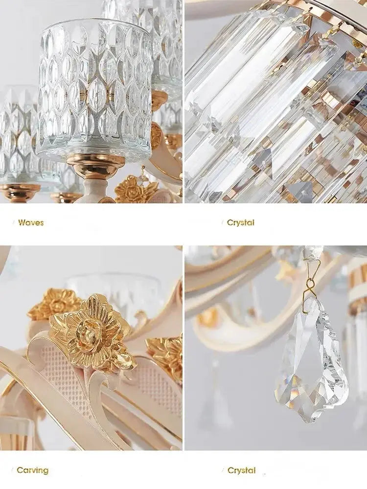 Dressed in Light — Crystal LED Chandelier for Hotel-Worthy Living Rooms &amp; Bedrooms Jonine’s Corner