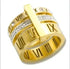 Crystal Zircon Stacking Ring — 18K Gold or Silver Plated, Stainless Steel