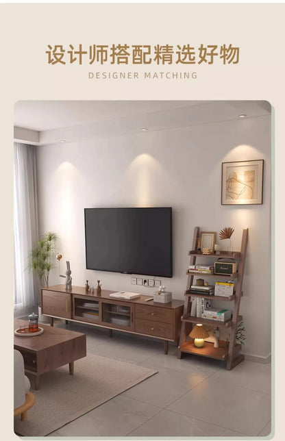 Where Books Meet Beauty — Minimalist Open Bookshelf & Display Cabinet