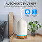 Breathe Easy — Ceramic 100ml Ultrasonic Aromatherapy Diffuser with 7 LED Colors