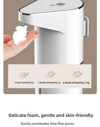 Touch-Free Clean — Automatic Sensing Foam Soap Dispenser, Wall Mounted