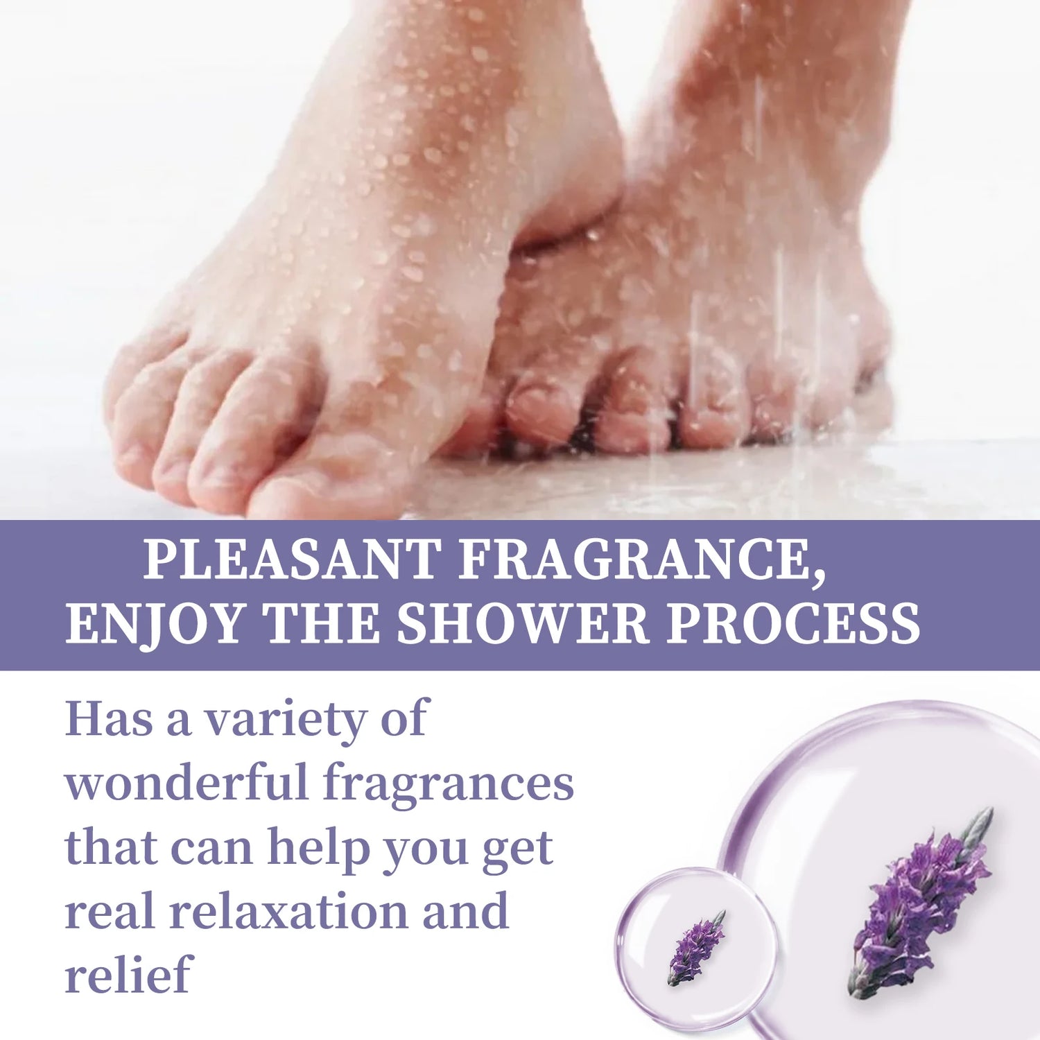 Spa in Your Shower — Lavender Aromatherapy Shower Steamer Set