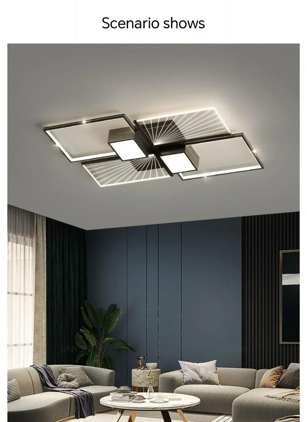 The Circle of Light — Modern Minimalist Ring LED Chandelier for Living Room & Dining