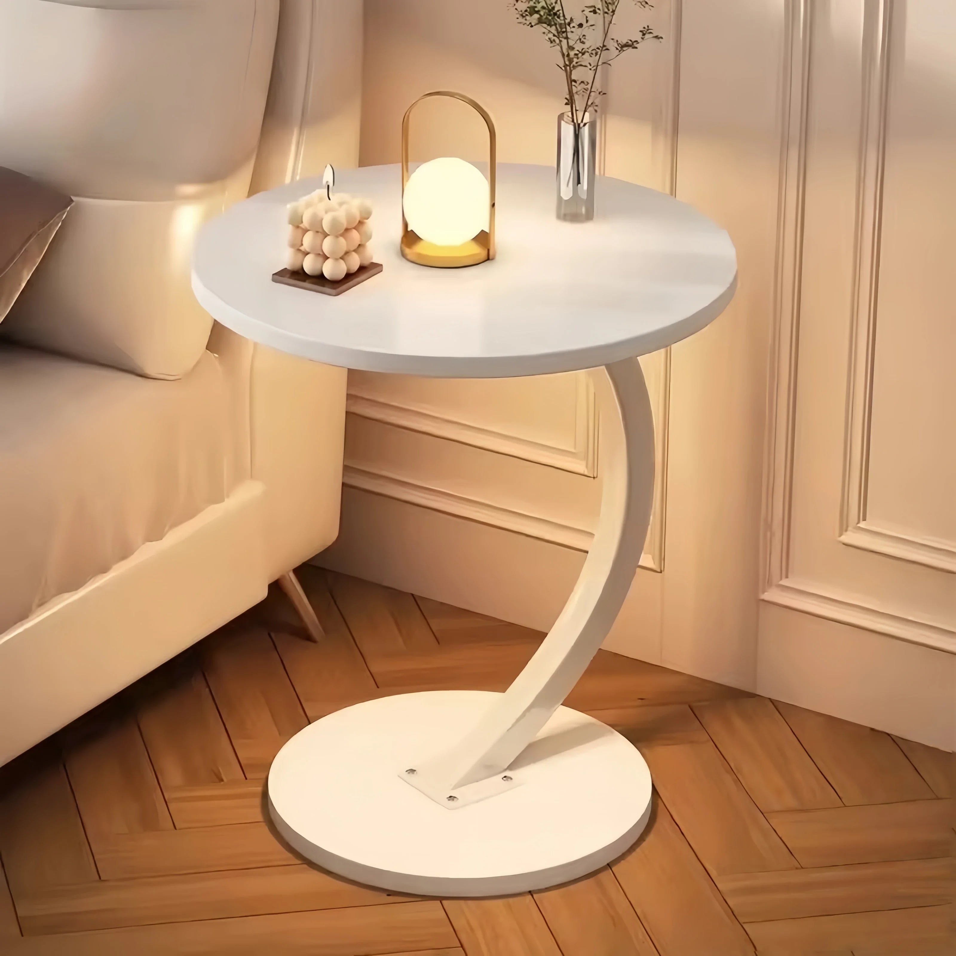 The Little Table That Does a Lot  Round Mini Side Table