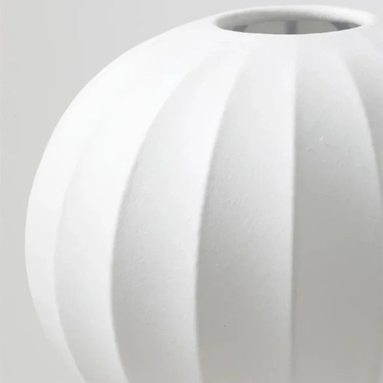 Wabi-Sabi Fabric Floor Lamp — Japandi Style for Bedroom & Living Room