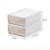 2/3pcs Office Table Clear Storage Boxes Drawer Type Office Workstation A4 File Organizer Storage Box Study Stack Storage Cabinet