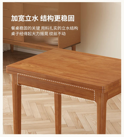 Glamour European Dining Table with Storage