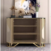 French Gold Luxury Living Room Display Cabinet Jonine&