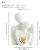 The Hug That Stays — Ceramic Love Sculpture for Home & Gifting