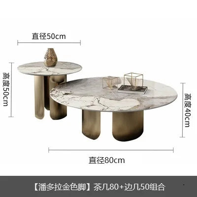Minimalist Side Table — Aesthetic Modern Coffee Table for Living Room