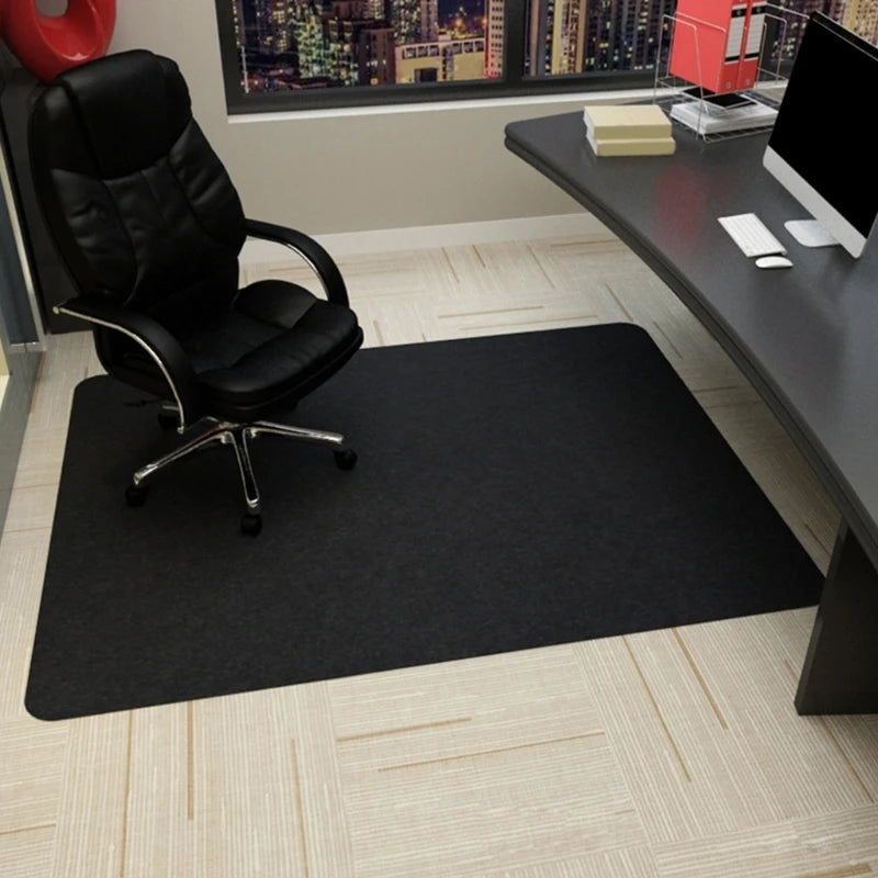 Protect Your Floor, Own Your Space — 90x120cm Office Chair Mat for Hard Floors