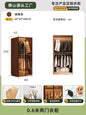Modern Glass Wardrobe — L-Shaped Corner Closet with Luxury Storage