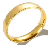 Crystal Zircon Stacking Ring — 18K Gold or Silver Plated, Stainless Steel