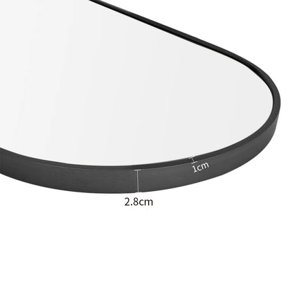 The Mirror That Opens the Room — Oversized Oval Full-Length Mirror