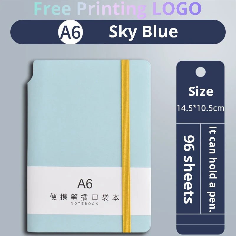 Pocket Notebook — A6/A7 PU Leather Planner &amp; Memo Journal