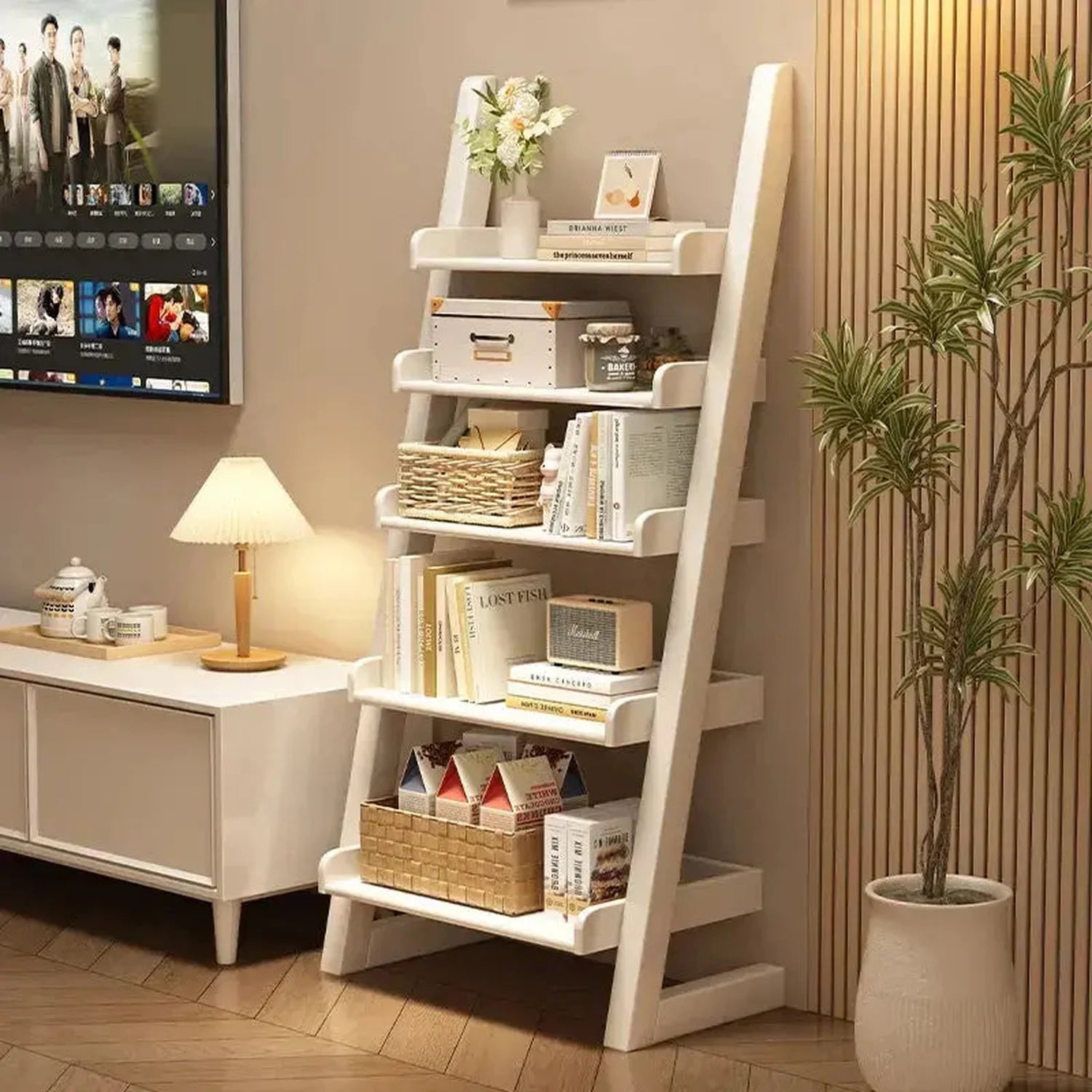 The Open Shelf Moment — Modern Display Cabinet & Bookshelf for Living Room Jonine’s Corner