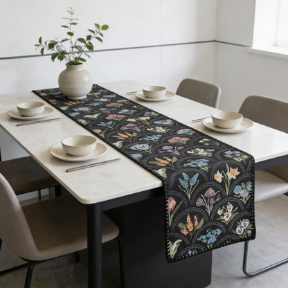 Nordic Cotton Linen Table Runner — Multiple Sizes & Patterns