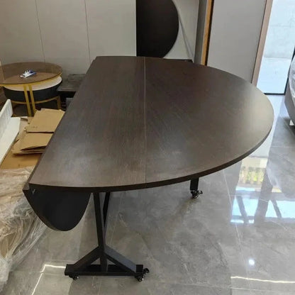 Gather &amp; Dine — Minimalist Round Dining Table with Metal Legs, 100cm &amp; 120cm Jonine’s Corner