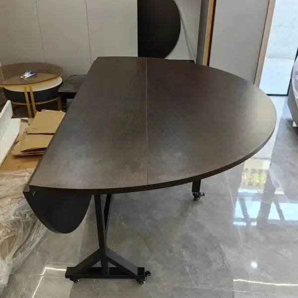 Gather & Dine — Minimalist Round Dining Table with Metal Legs, 100cm & 120cm Jonine’s Corner