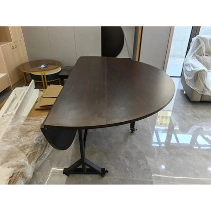 Round Foldable Dining Table — 100 &amp; 120cm