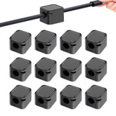 Cable Organizer, Cable Management Clips for Desk, Adjustable and Soft, for Phone Charger Cables, 12 Units Jonine’s Corner