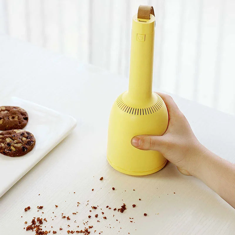Crumbs, Dust & Chaos — Gone. Wireless Mini Desk Vacuum Cleaner