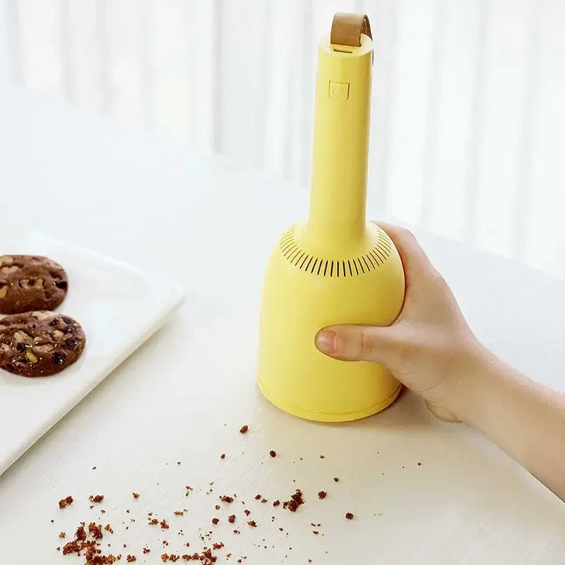 Crumbs, Dust &amp; Chaos — Gone. Wireless Mini Desk Vacuum Cleaner