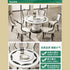 The Bistro Moment  Round Portable Dining & Console Table — Dining table
