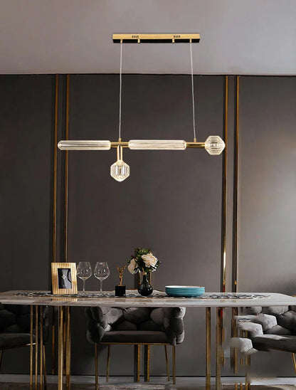 Nordic Luxury Art Glass Chandelier — High-End Pendant Lamp Home Décor