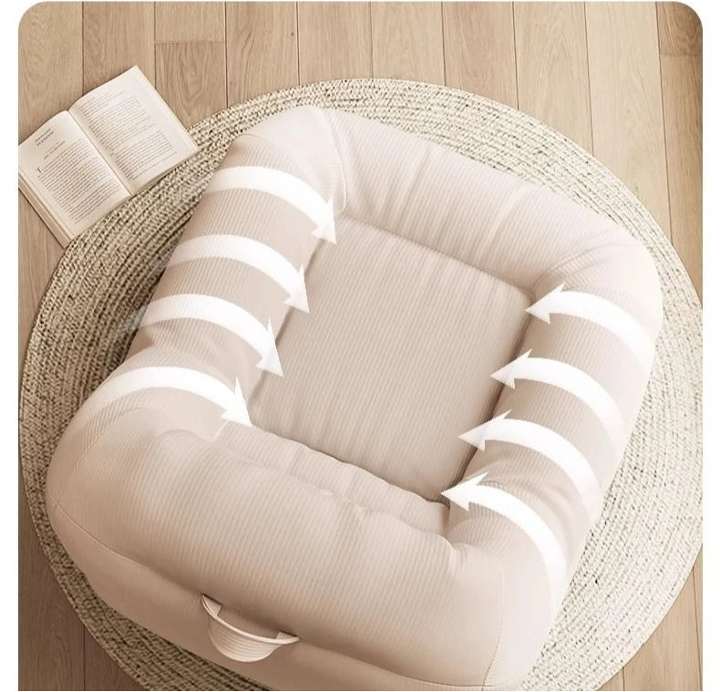 Breathable Fabric Sofa Bed — Compact Modern Living Room Sofa
