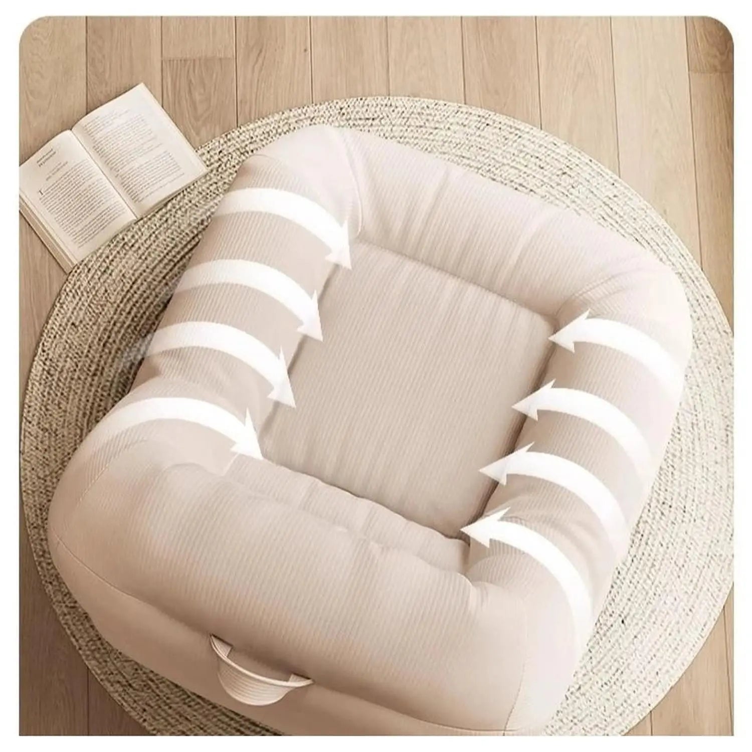 Breathable Fabric Sofa Bed — Compact Modern Living Room Sofa Jonine’s Corner