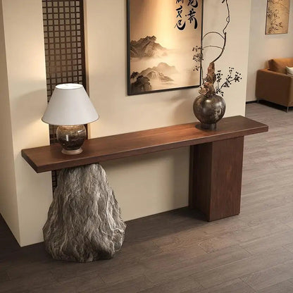 Luxury Minimalist Console Table — Custom Entryway &amp; Living Room