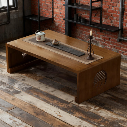 Sit Lower, Live Slower — The Floor-Level Sanctuary Japandi Low Tatami Coffee Table