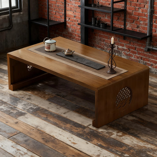 Sit Lower, Live Slower — The Floor-Level Sanctuary Japandi Low Tatami Coffee Table