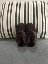 Natural shearing fur slippers Australian sheepskin and fur integrated slippers for men and women&